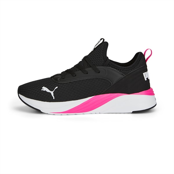 SOFTRIDE Ruby Luxe Women's Running Shoes, PUMA Black-PUMA White-Ravish, extralarge-IND