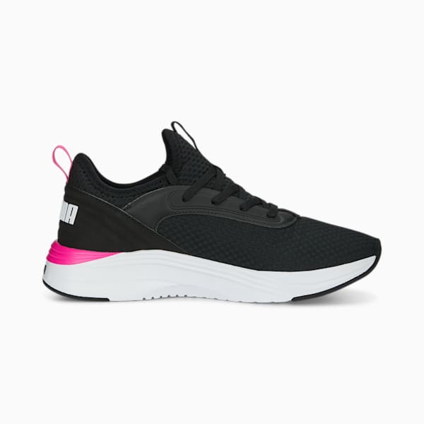 SOFTRIDE Ruby Luxe Women's Running Shoes, PUMA Black-PUMA White-Ravish, extralarge-IND