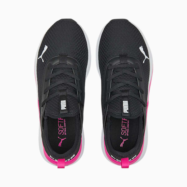 Softride Ruby Luxe Women's Running Shoes, PUMA Black-PUMA White-Ravish
