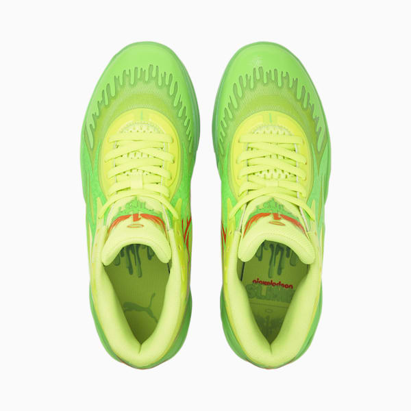 PUMA x NICKELODEON SLIME™ MB.02 Unisex Basketball Shoes, 802 C Fluro Green PES-Lime Squeeze, extralarge-AUS