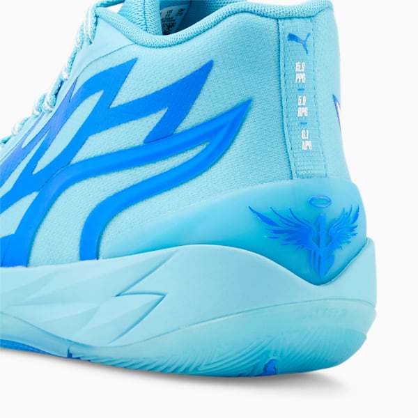 Blue shoes basketball online