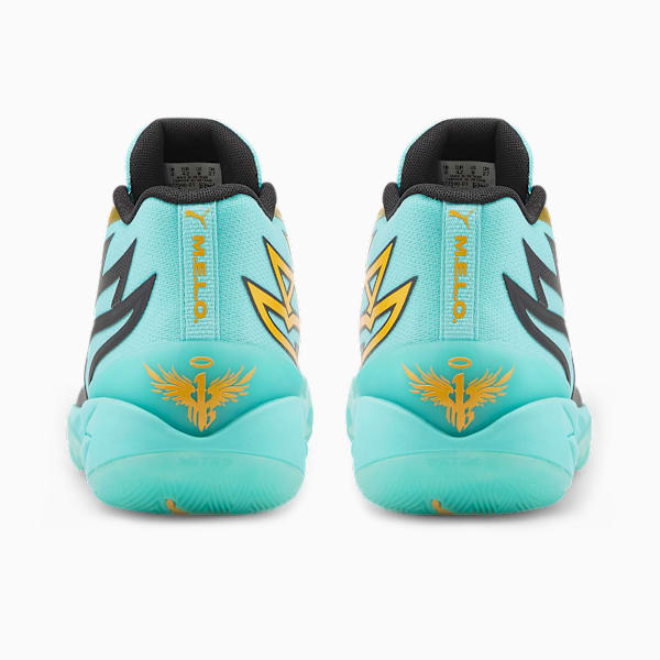 MB.02 HONEYCOMB Basketball Shoes, Elektro Aqua, extralarge
