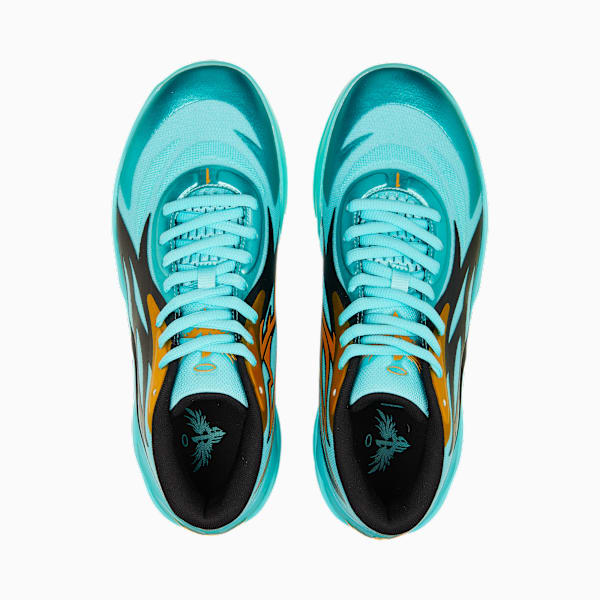 MB.02 HONEYCOMB Basketball Shoes, Elektro Aqua, extralarge