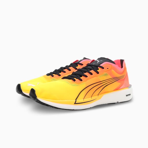 Liberate NITRO Fireglow Men's Running Shoes, Sun Stream-Sunset Glow, extralarge-IND