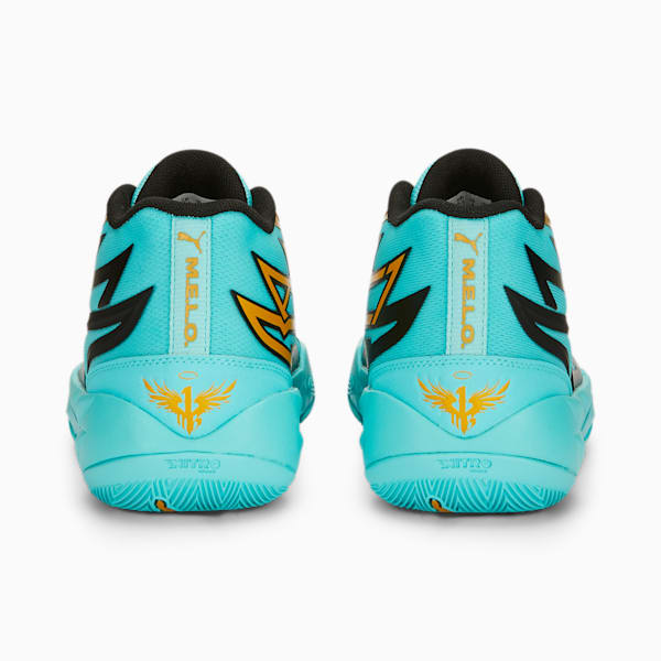MB.02 Basketball Shoes Youth, Elektro Aqua, extralarge-GBR