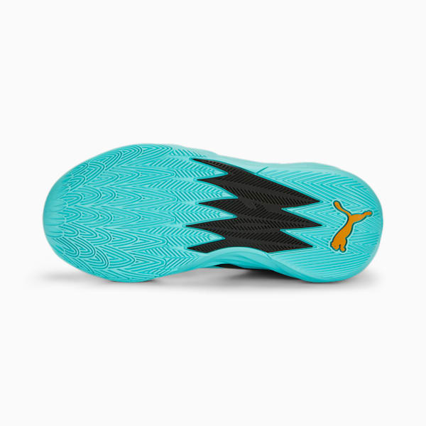 MB.02 Honeycomb Big Kids' Basketball Shoes, Elektro Aqua