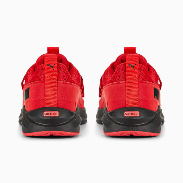 Chaussures de course à pied SOFTRIDE One4All Homme, High Risk Red-Puma Black, extralarge
