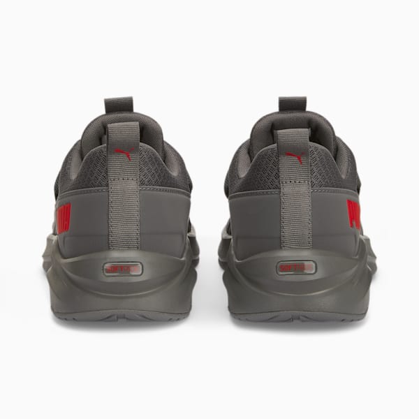 Softride One4all Men's Walking Shoes, Cool Dark Gray-For All Time Red-PUMA Black