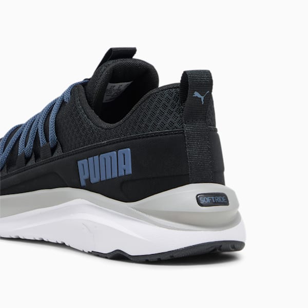 SOFTRIDE One4all Men's Walking Shoes, PUMA Black-Inky Blue-PUMA White-Concrete Gray, extralarge-IND