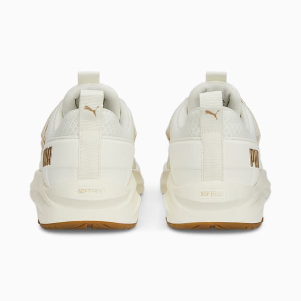 SOFTRIDE One4all Women's Walking Shoes, Warm White-PUMA Gold-Matte Puma Gold, extralarge-IND