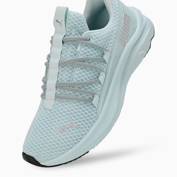 SOFTRIDE One4all Women's Walking Shoes, Frosted Dew-PUMA Silver-PUMA Black, extralarge-IND