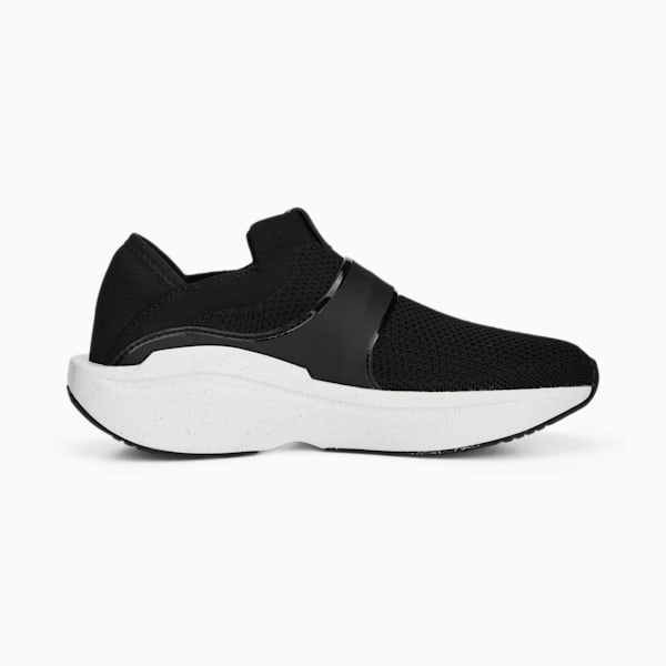 Enlighten Strap Women's Training Shoes, PUMA Black-Clementine, extralarge-IND