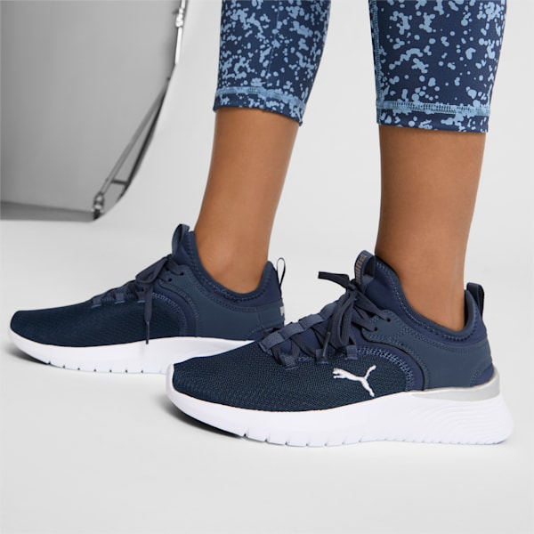 Chaussures d'entraînement Starla Femme, Club Navy-PUMA Silver-PUMA White, extralarge