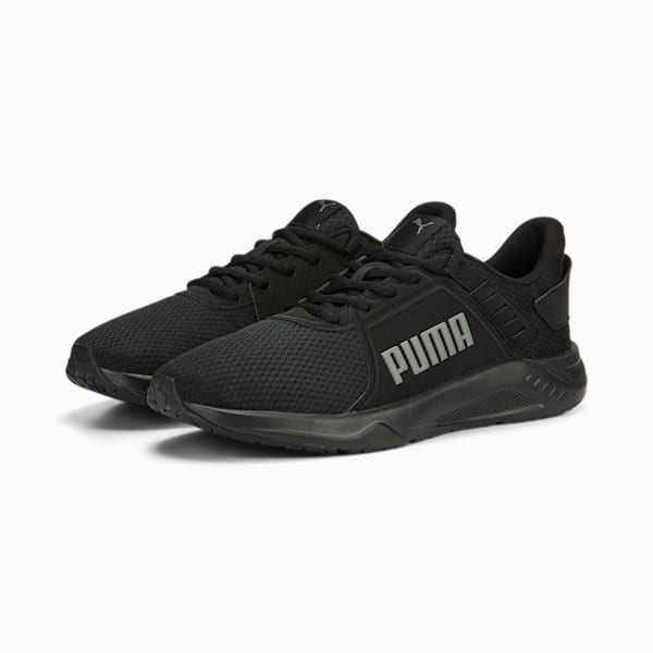 FTR Connect Unisex Shoes, PUMA Black-Cool Dark Gray-PUMA White, extralarge-IND