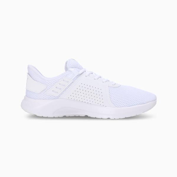 FTR Connect Running Shoes, PUMA White-Feather Gray, extralarge-IND