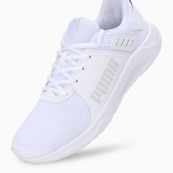 FTR Connect Running Shoes, PUMA White-Feather Gray, extralarge-IND