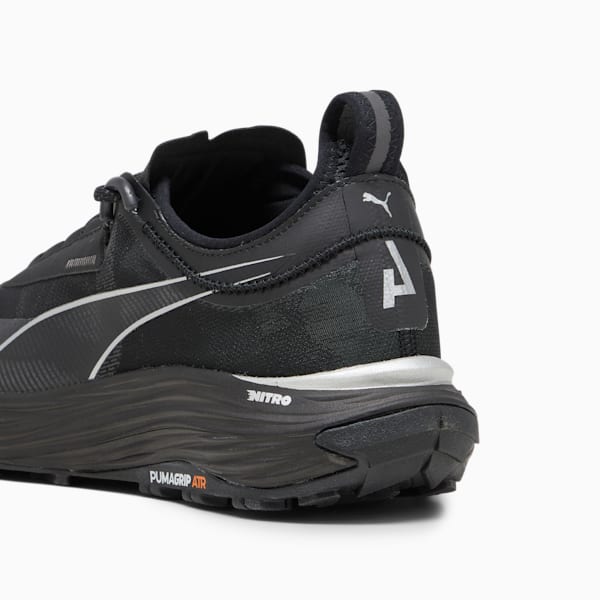 Tenis para carreras de montaña para hombre Voyage NITRO 3, PUMA Black-Dark Coal, extralarge