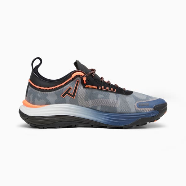 Voyage NITRO 3 Men's Running Shoes, Inky Blue-PUMA Black-Neon Sun, extralarge-IND