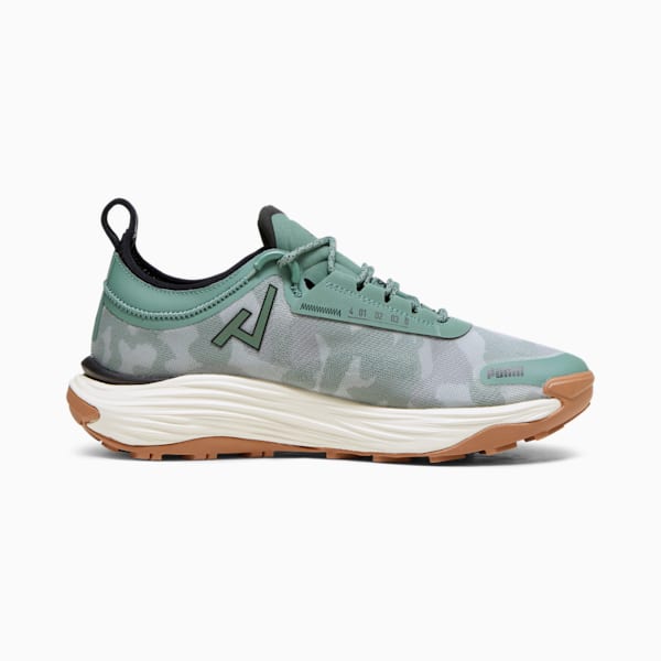 Tenis para carreras de montaña para hombre Voyage NITRO 3, Eucalyptus-Alpine Snow-PUMA Black, extralarge
