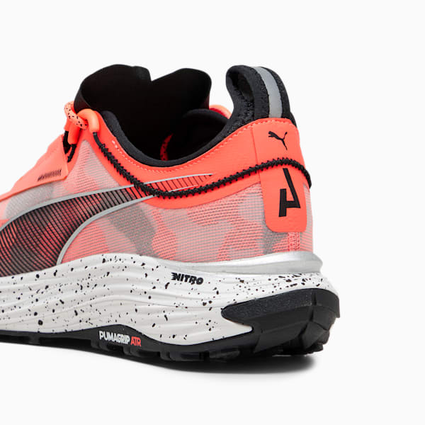 Tenis para carreras de montaña para hombre Voyage NITRO 3, Neon Sun-PUMA Black, extralarge
