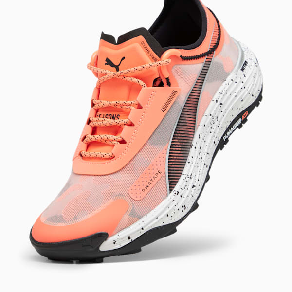 Tenis para carreras de montaña para hombre Voyage NITRO 3, Neon Sun-PUMA Black, extralarge