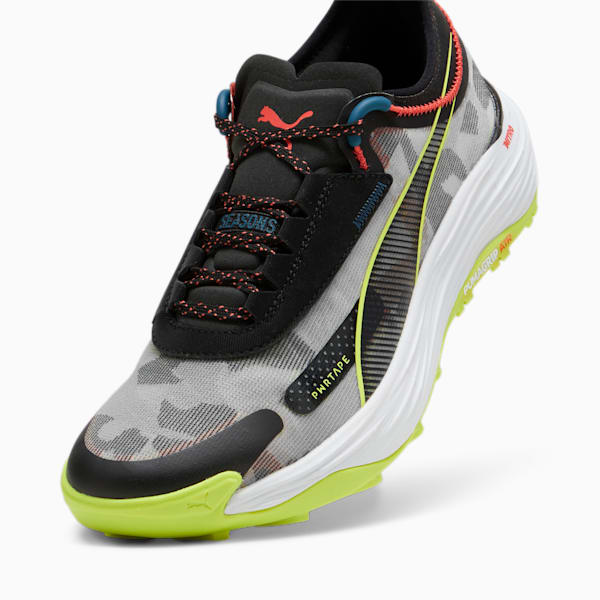 SEASONS Voyage NITRO™ 3 Men's Running Shoes, PUMA Black-Lime Pow-Active Red, extralarge