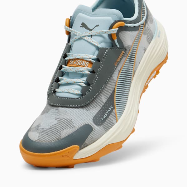 SEASONS Voyage NITRO™ 3 Men's Running Shoes, Mineral Gray-Turquoise Surf-Ginger Tea, extralarge