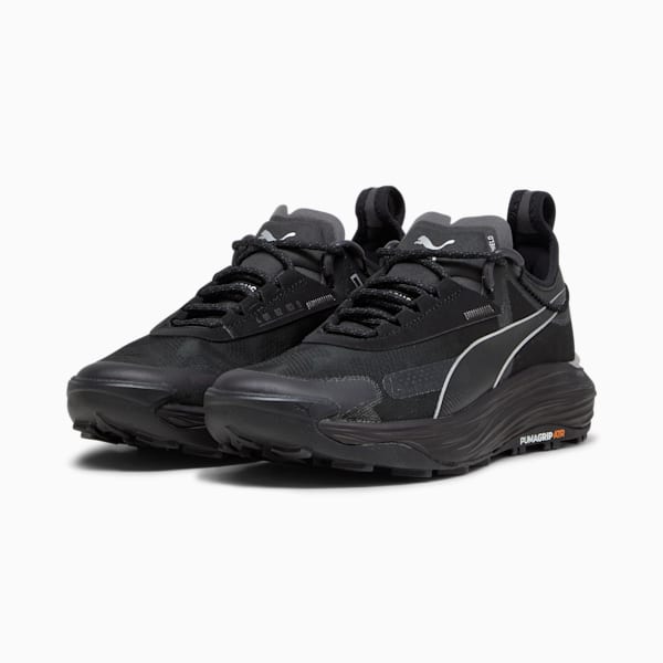Tenis de correr Voyage NITRO 3 para mujer, PUMA Black-Cool Dark Gray-PUMA Silver, extralarge