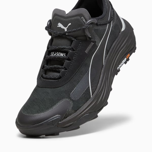 SEASONS Voyage NITRO™ 3 Women's Running Shoes, PUMA Black-Cool Dark Gray-PUMA Silver, extralarge