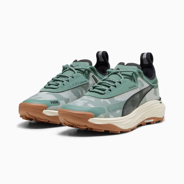 Souliers de course en sentier Voyage NITRO 3 Femmes, Eucalyptus-Alpine Snow-PUMA Black, extralarge