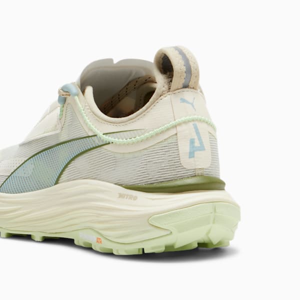 Tenis de carreras de montaña para mujer Voyage NITRO 3, Sugared Almond-Turquoise Surf-Olive Green, extralarge