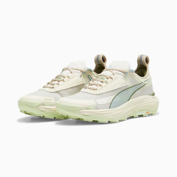 Tenis de carreras de montaña para mujer Voyage NITRO 3, Sugared Almond-Turquoise Surf-Olive Green, extralarge