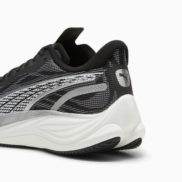 メンズ ヴェロシティ ニトロ 3 ランニングシューズ, PUMA Black-PUMA White-PUMA Silver, extralarge-JPN