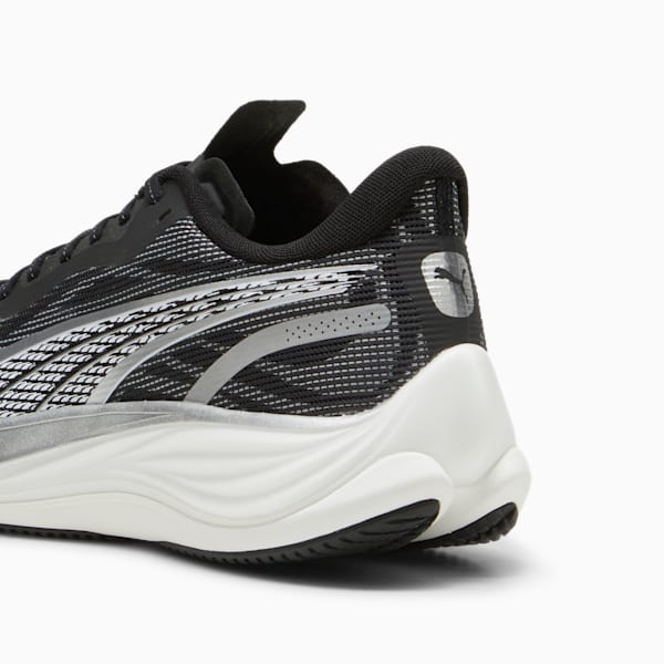 Tenis de running para hombre Velocity NITRO 3, PUMA Black-PUMA White-PUMA Silver, extralarge