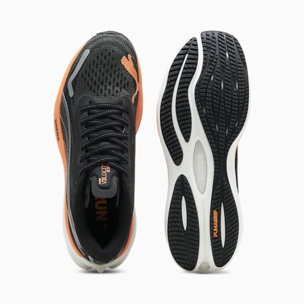 Velocity NITRO™ 3 Men's Running Shoes, PUMA Black-PUMA Silver-Neon Citrus, extralarge