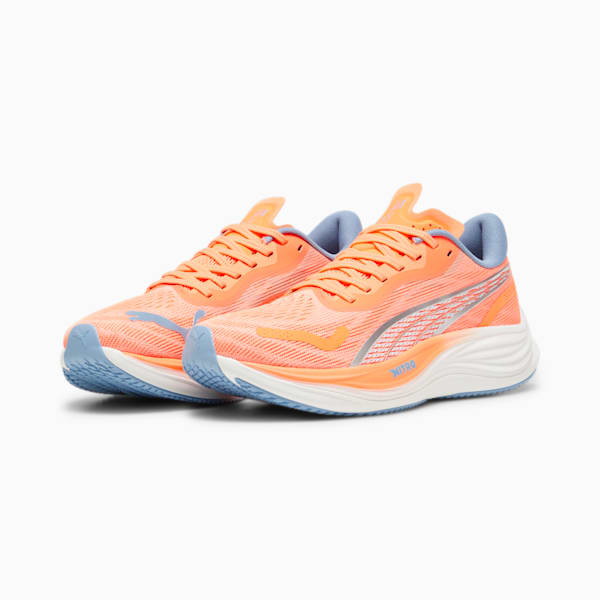 Tenis de running para hombre Velocity NITRO™ 3, Neon Citrus-PUMA Silver-Dewdrop, extralarge