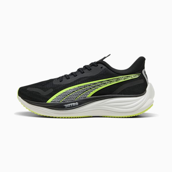 Chaussures de course à pied Velocity NITRO™ 3, PUMA Black-Yellow Alert, extralarge