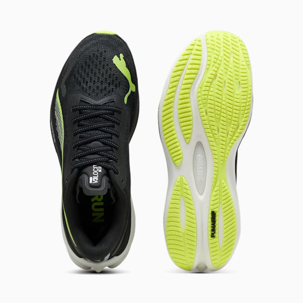 Chaussures de course à pied Velocity NITRO™ 3, PUMA Black-Yellow Alert, extralarge
