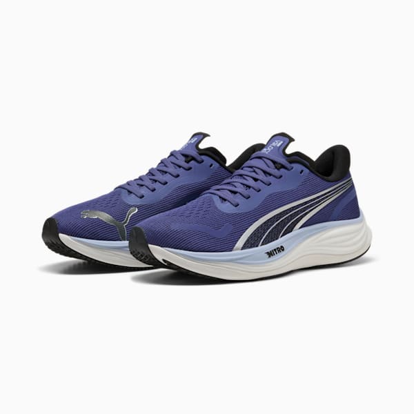 Velocity NITRO™ 3 Men's Running Shoes, Blue Crystal-PUMA Black, extralarge
