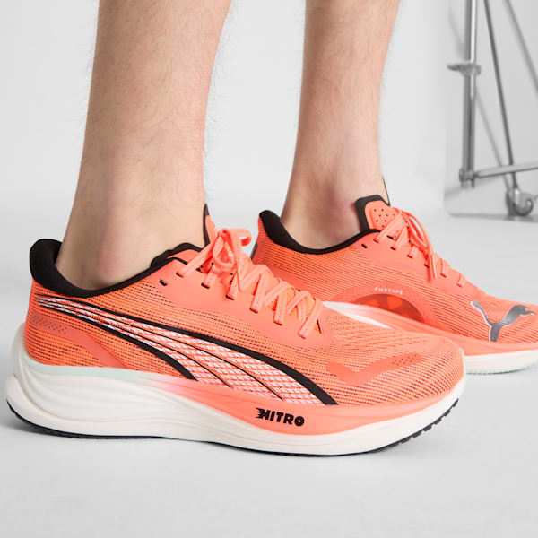 Velocity NITRO™ 3 Men's Running Shoes, Glowing Red-PUMA Black-PUMA White, extralarge