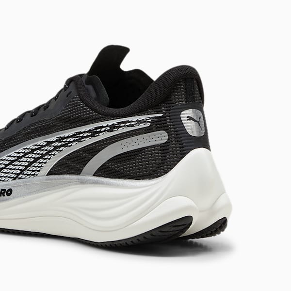 Velocity NITRO™ 3 Women's Running Shoes, PUMA Black-PUMA Silver-PUMA White, extralarge