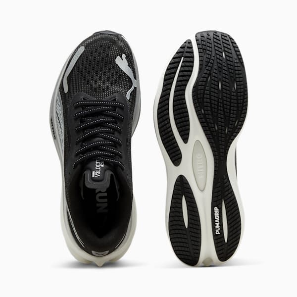 Velocity NITRO™ 3 Women's Running Shoes, PUMA Black-PUMA Silver-PUMA White, extralarge