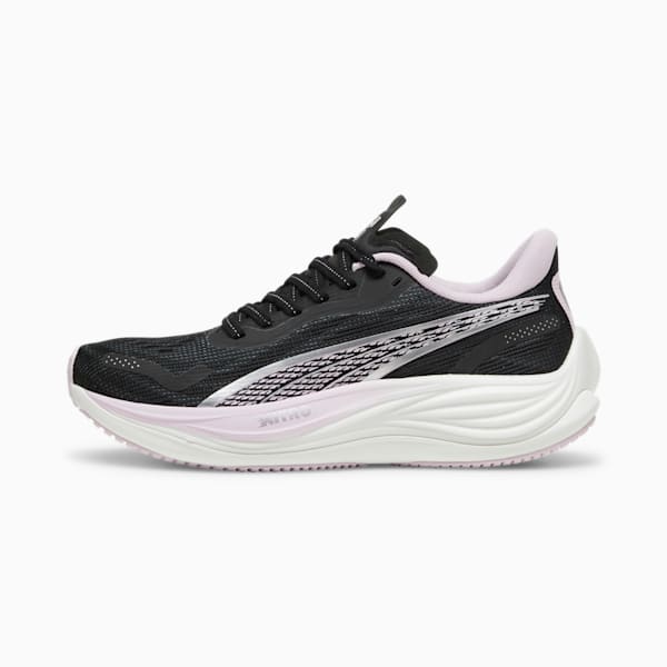Tenis de running para mujer Velocity NITRO 3, PUMA Black-PUMA Silver-Grape Mist, extralarge