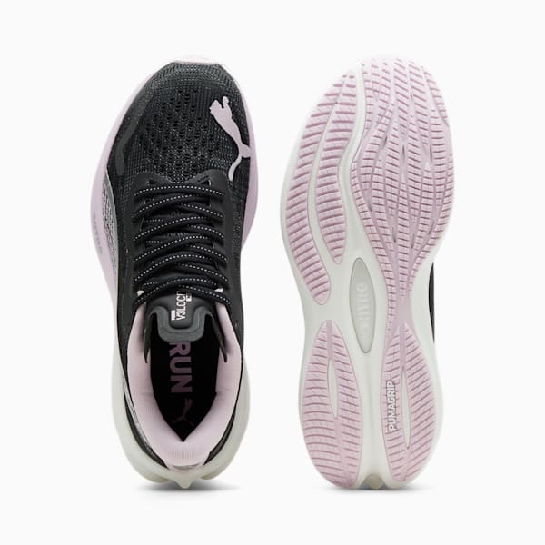 Velocity NITRO™ 3 Women's Running Shoes, PUMA Black-PUMA Silver-Grape Mist, extralarge