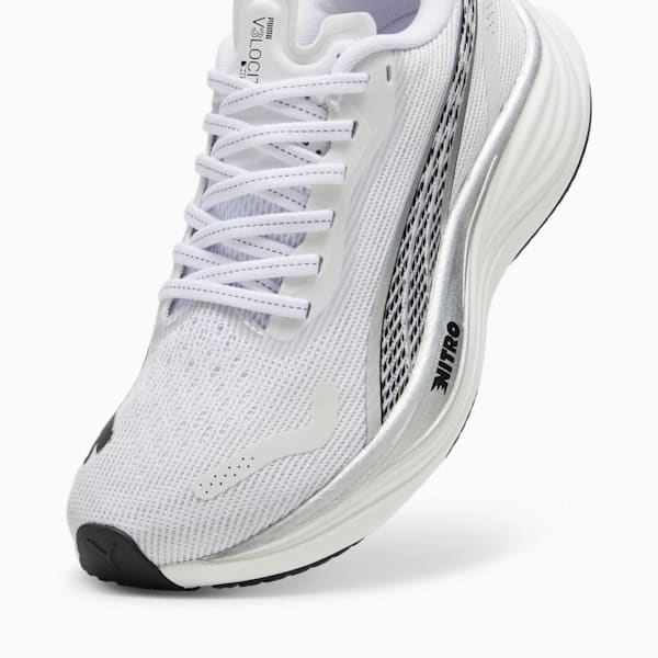 Chaussures de running Velocity NITRO™ 3 Femme, PUMA White-PUMA Silver-PUMA Black, extralarge