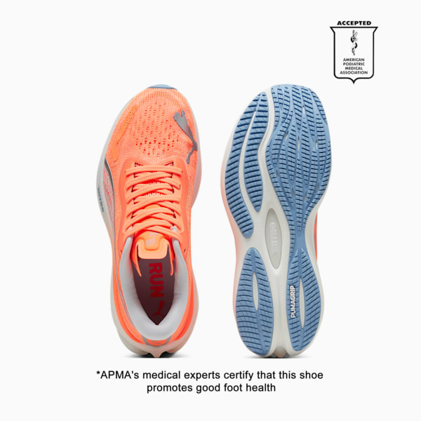 Velocity NITRO™ 3 Women's Running Shoes, Neon Citrus-PUMA Silver-Silver Mist, extralarge-IND
