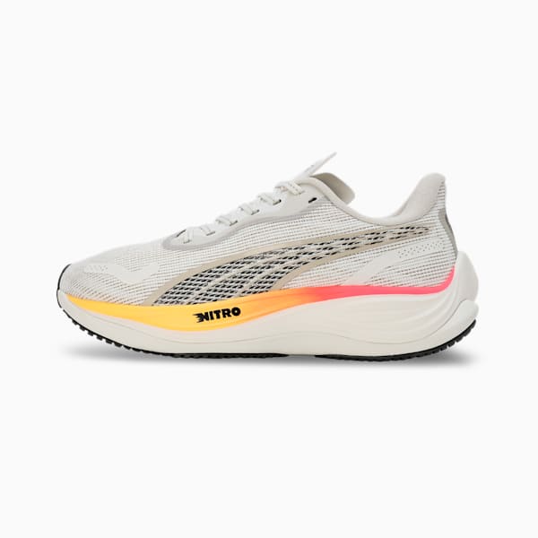 Velocity NITRO™ 3 Women's Running Shoes, Vapor Gray-Sun Stream-Sunset Glow, extralarge-IND