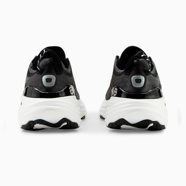 Puma ForeverRun Nitro Knit Men's Running Shoes, Black/Shadow Grey, 7