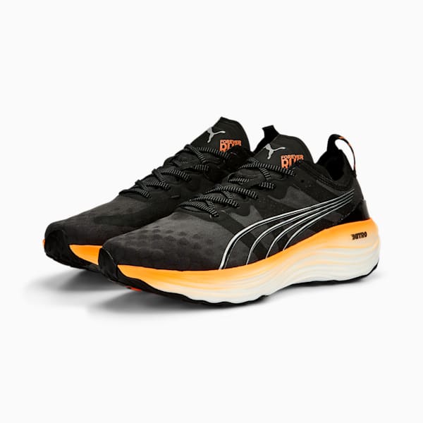 ForeverRun NITRO™ Men's Running Shoes, PUMA Black-Ultra Orange, extralarge-IND