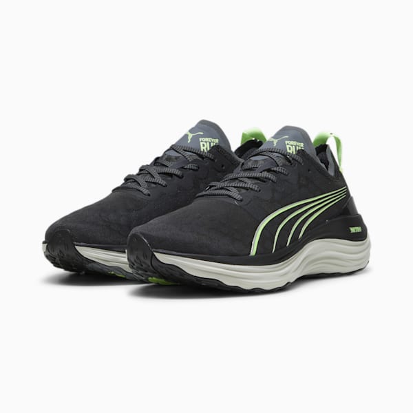 ForeverRun NITRO™ Men's Running Shoes, PUMA Black-Cool Dark Gray-Speed Green, extralarge-AUS